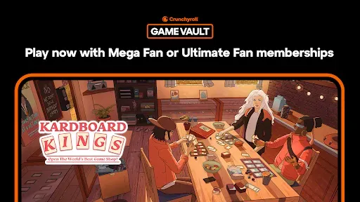 Скриншот 8 — Crunchyroll: Kardboard Kings