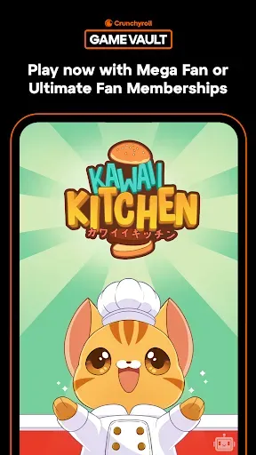 Скриншот 1 — Crunchyroll: Kawaii Kitchen