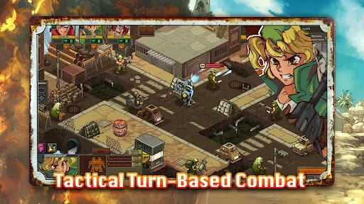 Скриншот 2 — Crunchyroll Metal Slug Tactics