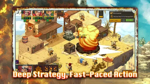 Скриншот 3 — Crunchyroll Metal Slug Tactics