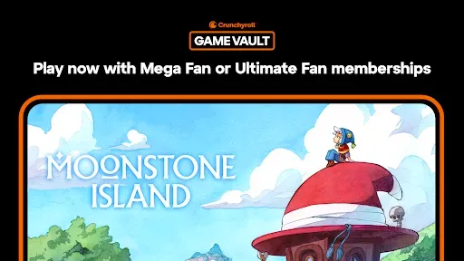 Скриншот 1 — Crunchyroll: Moonstone Island