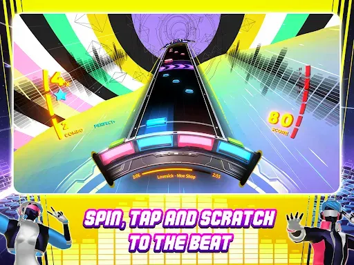 Скриншот 8 — Crunchyroll: Spin Rhythm