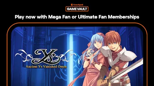 Скриншот 1 — Crunchyroll: Ys Chronicles I