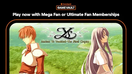 Скриншот 8 — Crunchyroll: Ys Chronicles II