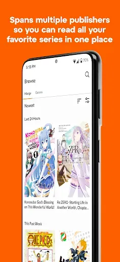Скриншот 3 — Crunchyroll Manga