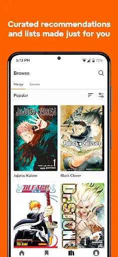 Скриншот 4 — Crunchyroll Manga
