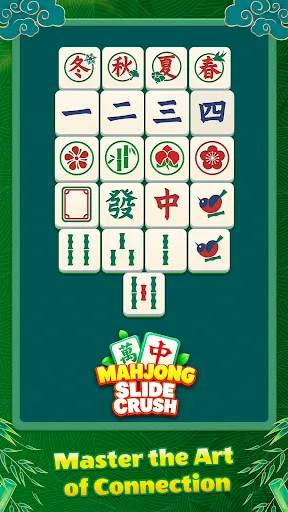 Скриншот 1 — Mahjong Slide Crush