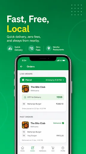 Скриншот 4 — CraveEat: Food Delivery