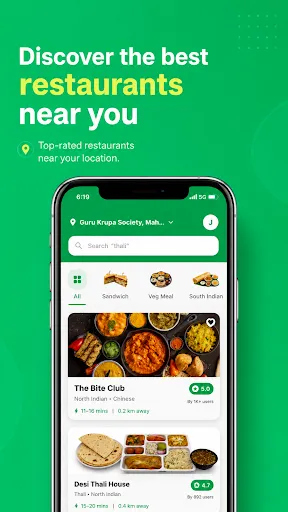 Скриншот 6 — CraveEat: Food Delivery