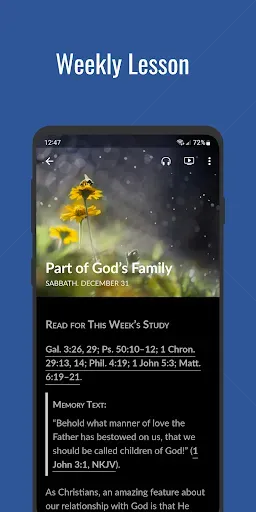 Скриншот 2 — Sabbath School & PM