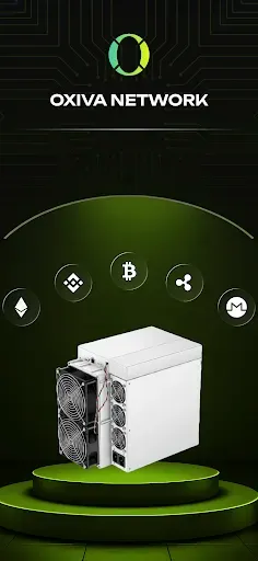 Скриншот 1 — Oxiva - AI Crypto Cloud Mining