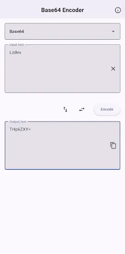 Скриншот 1 — Crypto Encoder Decoder