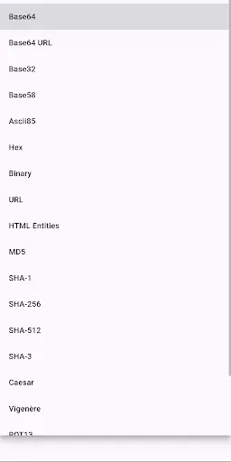 Скриншот 2 — Crypto Encoder Decoder