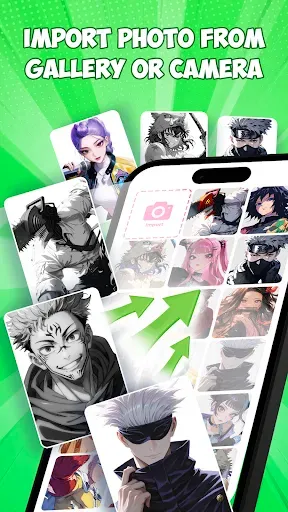 Скриншот 4 — Draw Anime - AR Drawing Sketch