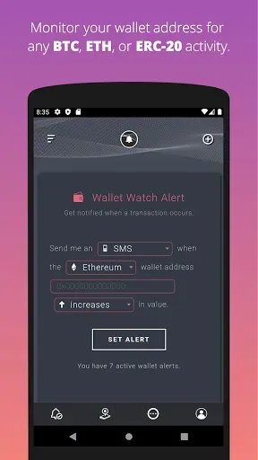 Скриншот 5 — Cryptocurrency Alerting