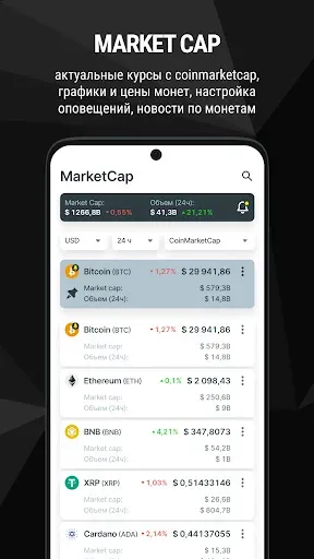 Скриншот 4 — Crypto News: Новости, курсы