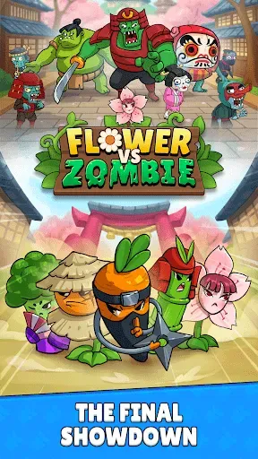 Скриншот 1 — Flower vs zombie: City Defense