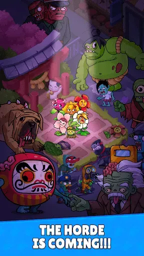 Скриншот 4 — Flower vs zombie: City Defense
