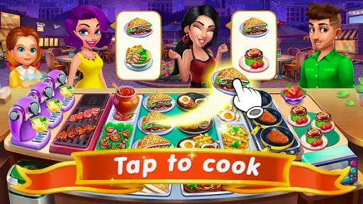 Скриншот 4 — Cooking Marina - cooking games