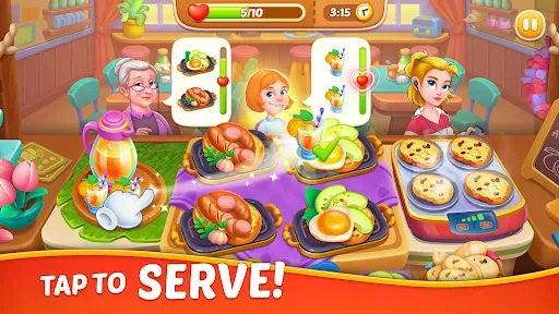 Скриншот 1 — Cooking Tasty: Restaurant Game