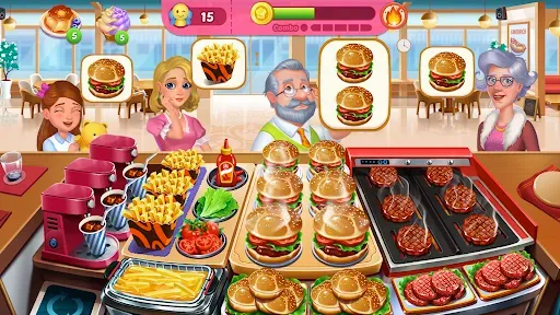 Скриншот 3 — Delicious Island: Cooking game