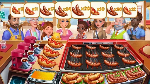 Скриншот 4 — Delicious Island: Cooking game
