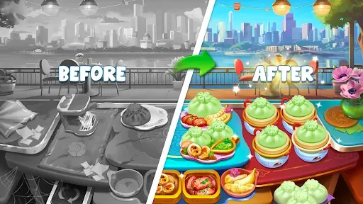 Скриншот 5 — Delicious Island: Cooking game