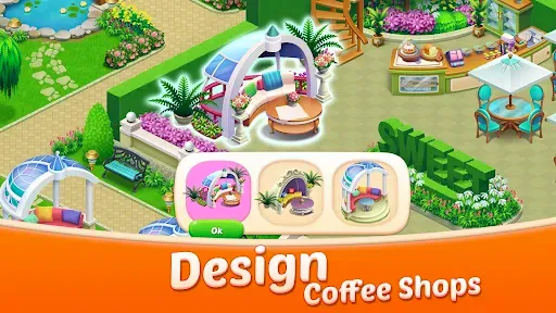 Скриншот 7 — Merge Cafe - Restaurant decor