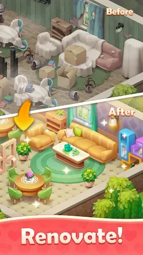 Скриншот 2 — Merge Passion: Love Decor