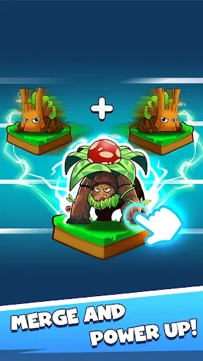 Скриншот 3 — Merge Plants - игра зомби