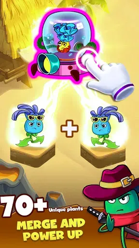 Скриншот 3 — Zombie Defense - Plants War