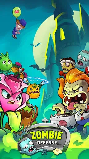 Скриншот 7 — Zombie Defense - Plants War