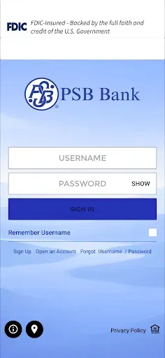 Скриншот 1 — PSB Bank