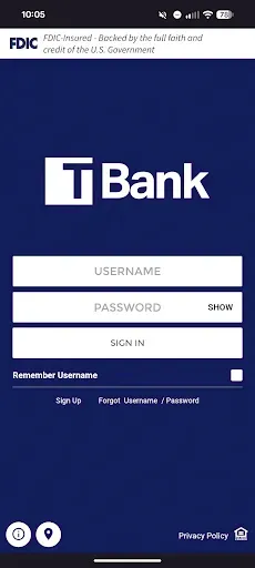 Скриншот 1 — T Bank