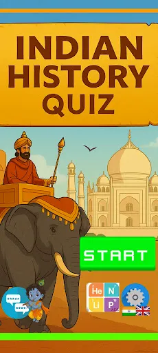 Скриншот 1 — Indian History Quiz GK