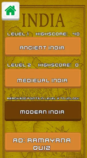 Скриншот 3 — Indian History Quiz GK