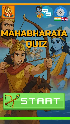 Скриншот 1 — Mahabharata Hindu Quiz 2026