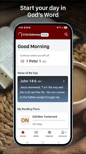 Скриншот 1 — Bible Gateway