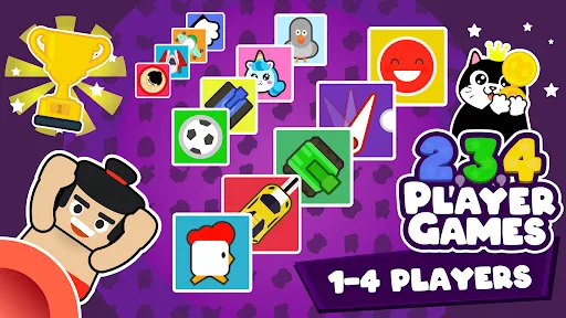 Скриншот 1 — Игры на двоих троих 4 игрока