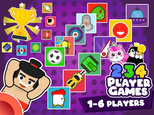 Скриншот 6 — Игры на двоих троих 4 игрока