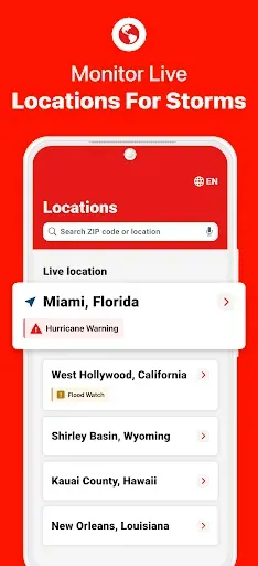 Скриншот 3 — Emergency: Severe Weather App