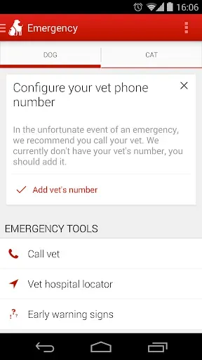 Скриншот 1 — Pet First Aid