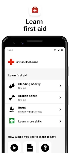Скриншот 2 — First aid by British Red Cross