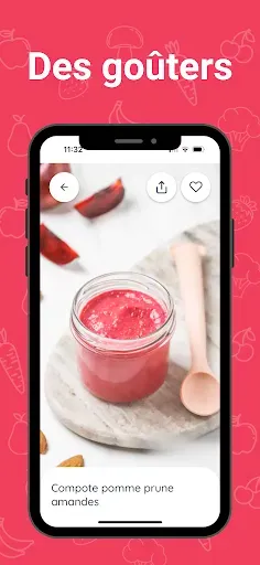 Скриншот 3 — Cuisinez pour bébé