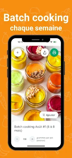 Скриншот 8 — Cuisinez pour bébé