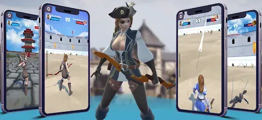 Скриншот 3 — Archery Fight Mayhem 3D