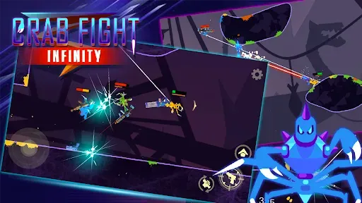 Скриншот 7 — Crab Fight Infinity