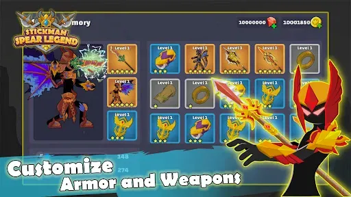 Скриншот 8 — Stick Spear Legend