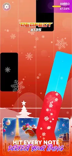 Скриншот 1 — Piano Tiles: Rhythm Tap
