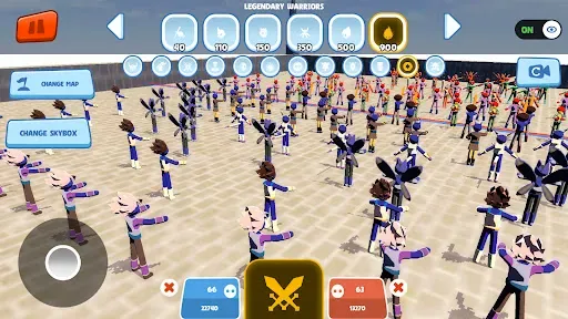 Скриншот 1 — A game about silly battles